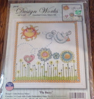 Fly Away Cross Stitch Kit By Design Works