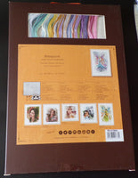 Fantasy Winter Elf Fairy 30 ct. Linen Counted Cross Stitch Kit by LanArte