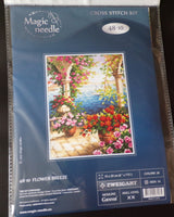 Flower Breeze Counted Cross Stitch Kit by Magic Needle