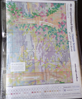 Flower Breeze Counted Cross Stitch Kit by Magic Needle