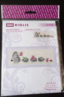 Hedgehogs Counted Cross Stitch Kit by RIOLIS