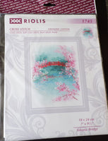 Sakura Bridge Counted Cross Stitch Kit by RIOLIS