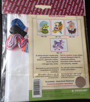 Friendly Family Of Penguins Counted Cross Stitch Kit By RIOLIS