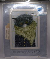 There Were Cats. Looking For You my Fish Counted Cross Stitch Kit by RTO