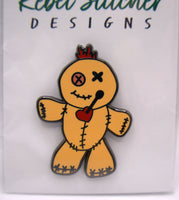 VooDoo Doll Needle Minder By Rebel Stitcher Designs