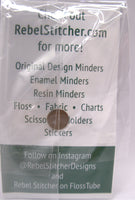 Bigfoot Believe in Yourself Needle Minder By Rebel Stitcher Designs