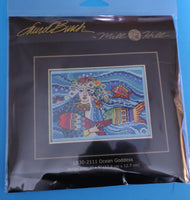 Ocean Goddess Mill Hill / Laurel Birch 7" x 5" Counted Cross Stitch kit