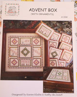Advent Box (with Ornaments) Cross Stitch Pattern By Rosewood Manor