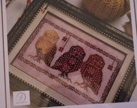Autumn Owl Cross Stitch Pattern By Yasmins Made With Love