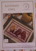 Autumn Owl Cross Stitch Pattern By Yasmins Made With Love