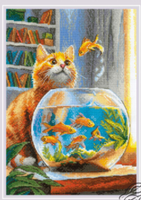 Ginger Observer Counted Cross Stitch kit By RIOLIS