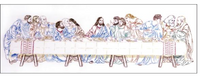 The Last Supper Stamped Embroidery Kit By Design Works
