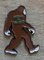 Bigfoot Believe in Yourself Needle Minder By Rebel Stitcher Designs