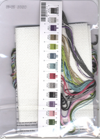 Flower Truck Dimensions Mini Cross Stitch Kit