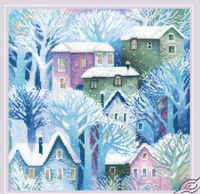 Town Cross Stitch Kit By RIOLIS