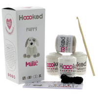 Millie the Puppy Hooked Amigurumi Kit