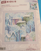 Town Cross Stitch Kit By RIOLIS