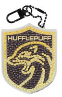 Harry Potter Hufflepuff Crest Charm Camelot Dots Diamond Art Kit 2.625"X3.14