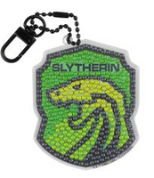 Harry Potter Slytherin Crest Charm Camelot Dots Diamond Art Kit 2.625"X3.14