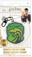 Harry Potter Slytherin Crest Charm Camelot Dots Diamond Art Kit 2.625"X3.14