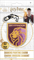 Harry Potter Gryffindor Crest Charm Camelot Dots Diamond Art Kit 2.625"X3.14