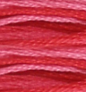 DMC 107 Passion Pink Ombre Six Strand Floss 8.7 Yard Skein