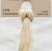 1110 Parchment Hand Dyed 6 Strand floss By Weeks Dye Works