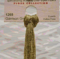 1265 Garrison Green Hand Dyed 6 Strand floss By Weeks Dye Works