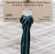 1283 Mountain Mist Hand Dyed 6 Strand floss By Weeks Dye Works