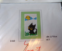 Luca-S Kitten II Beginners Counted Cross Stitch Kit