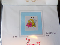 Luca-S Bee Beginners Counted Cross Stitch Kit