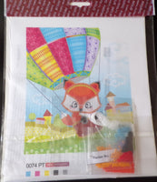 Little Fox Beadwork Embroidery Kit by RIOLIS