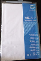 RTO 16 ct. White Aida 15.3" x 17.7" Prepacked