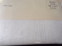 Wichelt Prepackaged 20 Ct Linen - White - 18" x 27"
