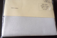 Wichelt Prepackaged 22 ct. Hardanger - Water Grey 18" x 30"