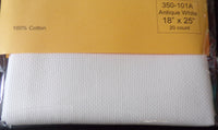 Wichelt Prepackaged 20 ct. Aida - Antique White - 18" x25"