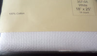 Wichelt Prepackaged 14 ct. Aida - White 18" x 25"