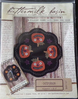 October Jacks Buttermilk Basin Penny Mat Thru The Year Pattern