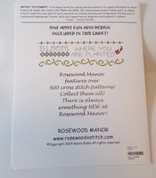 Rosewood Manor BLOOM! Cross Stitch Pattern