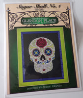 Sugar Skull # 1 Cross Stitch Leaflet / Pattern By Glendon Place