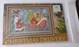 Christmas Delivery Cross Stitch pattern Cottage Garden Samplings