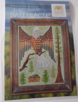 The Bald Eagle - Cottage Garden Samplings - A Year in the Woods 7/12 Cross Stitch