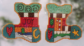 Joy Stocking Mill Hill Sticks ST14-1616 Ornament