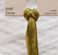 2197 Oscar Hand Dyed 6 Strand floss By Weeks Dye Works