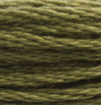 DMC 3011 Deep Olive Six Strand Floss 8.7 Yard Skein