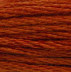 DMC 355 Red Brown Six Strand Floss 8.7 Yard Skein