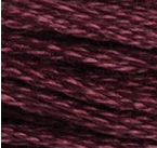 DMC 3685 Metallic Bramble Six Strand Floss 8.7 Yard Skein