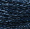 DMC 3750 Dark Petrol Blue Six Strand Floss 8.7 Yard Skein