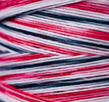 4137 Santa Claus Hand Dyed 6 Strand floss By Weeks Dye Works