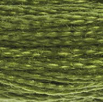 DMC 469 Golden Moss Green Six Strand Floss 8.7 Yard Skein